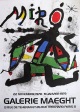 Joan Miro - Joan Miro: grosse Original-Farblithographie 1979 verkocht voor € 45!