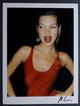 Jürgen Teller - Jürgen Teller Original Handsigniert Fotografie 30x40 Kate Moss Red Dress verkocht voor € 150!
