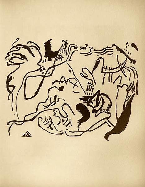 Wassily Kandinsky - Kandinsky Das Jüngste Gericht Original