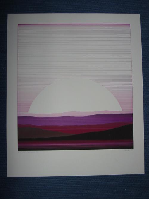 Claudia Keller - Landschaft Farbserigraphie kopen? Bied vanaf 45!