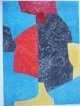Serge Poliakoff - Lithografie, Ausstellungsplakat verkocht voor € 73!