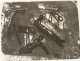 Michael Morgner - Michael Morgner: 2 Männer am Strand, sign. & dat. Aquatintaradierung1992 verkocht voor € 85!