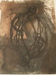 Michael Morgner - Michael Morgner: Angst, sign. & dat. Aquatintaradierung1992 verkocht voor € 155!