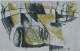 Carl-Heinz Kliemann - Ohne Titel, Farbradierung, 1966 verkocht voor € 40!
