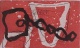 Kjeld Ulrich - Ohne Titel, Fargrdierung, 1995 verkocht voor € 60!