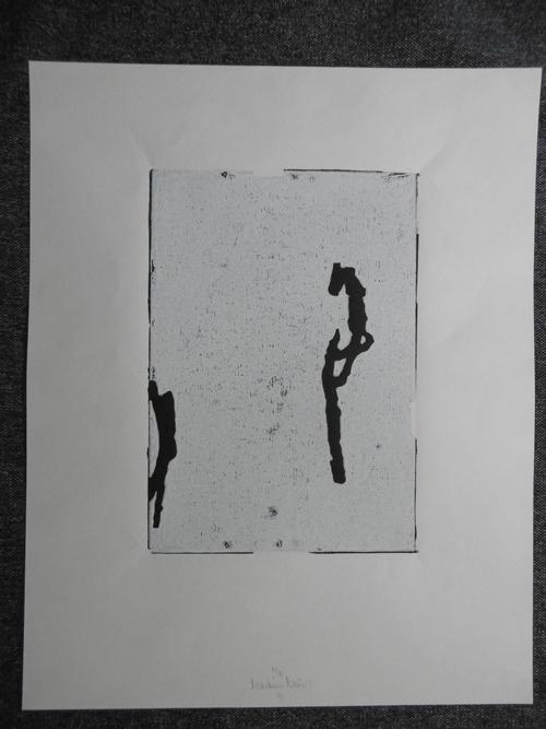 Martin Noël - Original-Holzdruck von 1991, signiert, datiert, nummeriert, kleine Auflage von 20 Ex. verkocht voor € 275!