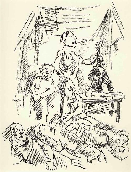 Oskar Kokoschka - OriginalLithographie zu Werner EGKs gespenstischer OPER IRISCHE LEGENDEN - 1955 kopen? Bied vanaf 75!