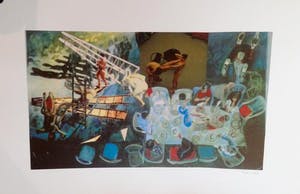 Norbert Tadeusz - O.T.(Atelierszene ),1993,handsigniert,E.A-Exemplar kopen? Bied vanaf 245!