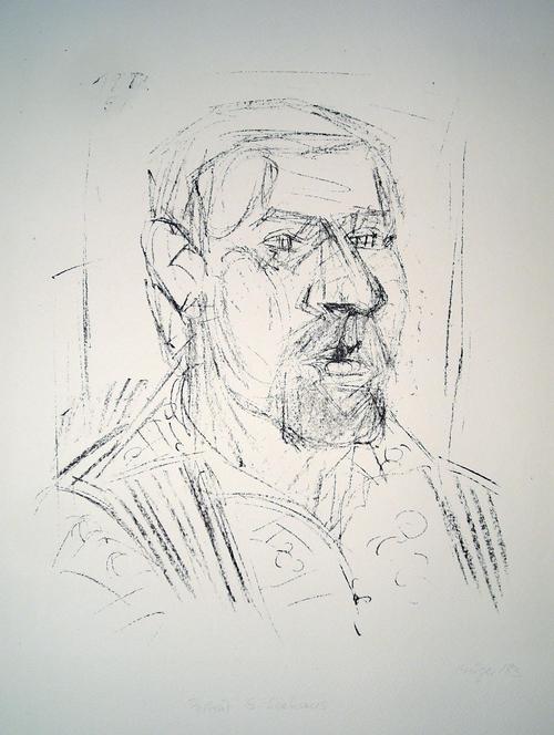 Margit Grüger - Porträt G.Seehaus, Lithografie 1983 kopen? Bied vanaf 37!