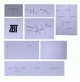 Heinz Gappmayr - "Zeit", 1989/2003, komplette Mappe mit 6 Offsetdrucken, alle verso signiert verkocht voor € 250!