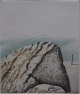 Jochen G. Schimmelpenning - Riff , Farbradierung 1984 verkocht voor € 40!