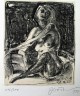 Clemens Gröszer - Sabine, 1990, Lithographie in 2 Farben, signiert, nummeriert verkocht voor € 60!