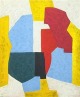 Serge Poliakoff - Serge Poliakoff Kompostion, Farblithographie Mourlot Paris verkocht voor € 85!