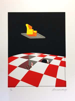 Jeroen Henneman - Serigraphie verkocht voor € 140!