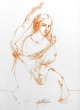 Heinrich Richter - Signierte Lithographie, 1973. verkocht voor € 40!
