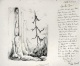 Felix Meseck - Signierte Originalzeichnung. Der Runenberg, 1921. verkocht voor € 200!