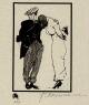 Arminius Hasemann - Tippelbruders Abschied, Holzschnitt um 1912/14 kopen? Bied vanaf 50!