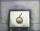 Friedrich Meckseper - Tisch mit Uhr, WVZ-Nr. 91, Original-Farbradierung von 1967, handsigniert, datiert und nummeriert verkocht voor € 350!