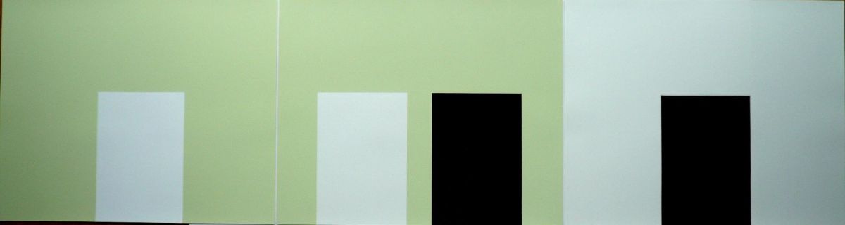 Imi Knoebel - Tür und Tor, handsigniertes und nummeriertes Triptychon von 1997 kopen? Bied vanaf 1600!