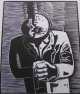 Wolfgang Mattheuer - Zwiespalt, 1979, Holzdruck, sign. & dat. kopen? Bied vanaf 279!
