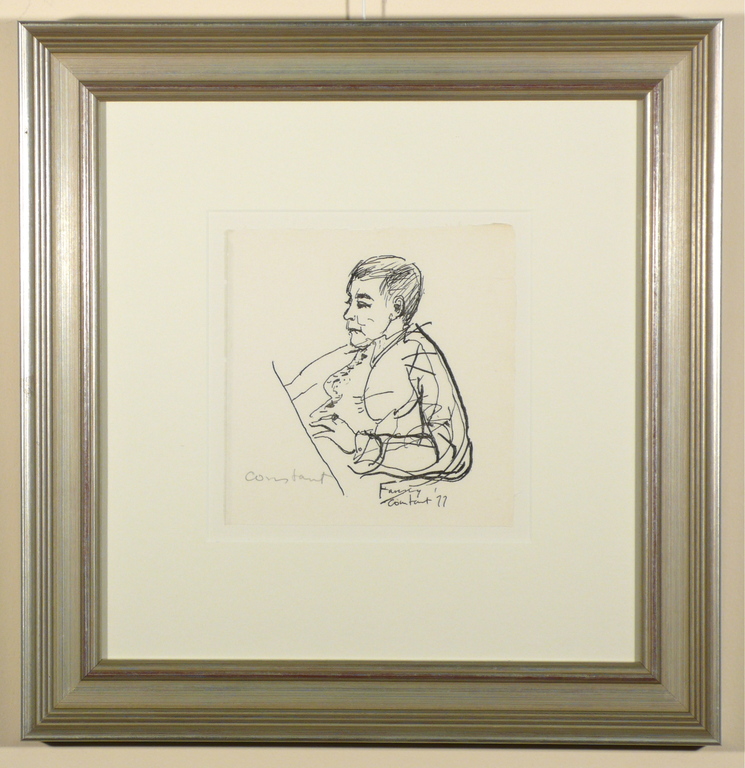 Constant, Lithografie uit 1977, Handgesigneerd verkocht voor € 350!