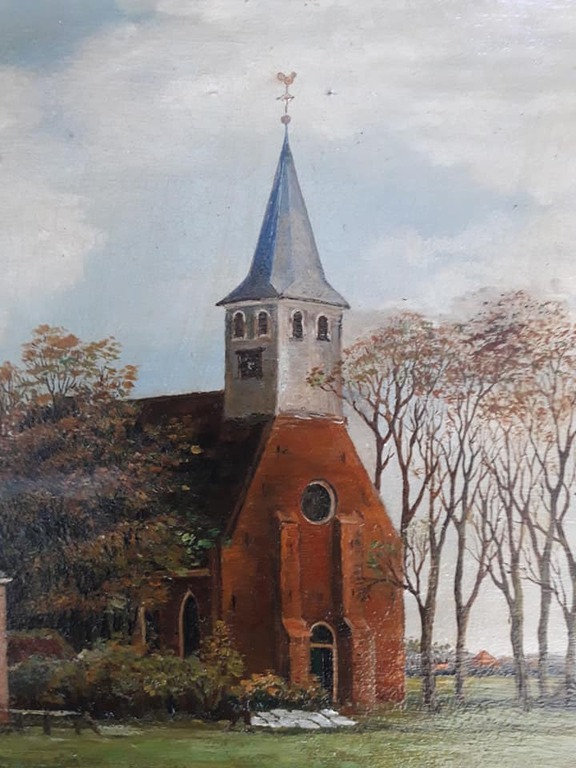 J de Boer, Noord-Hollands landschap. kopen? Bied vanaf 1!