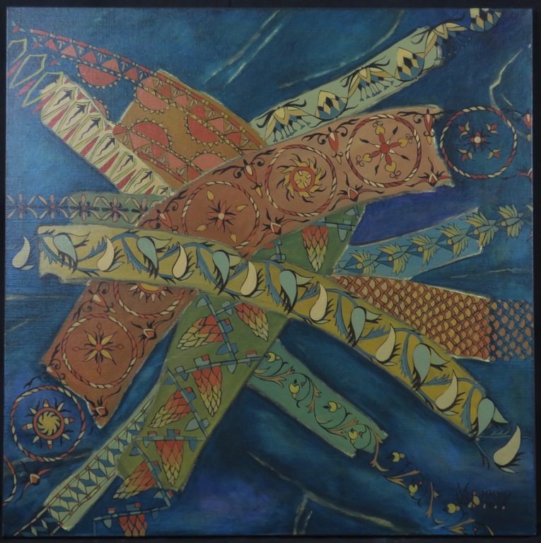 Valentin Bakardjiev: Olieverf op doek, The temple of the sun II (Groot) kopen? Bied vanaf 150!