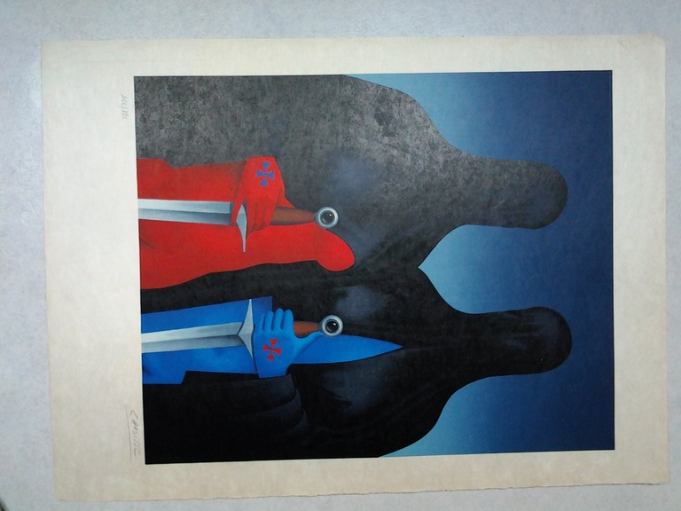 Felix Labisse, Litho 76 bij 56 cm kopen? Bied vanaf 100!