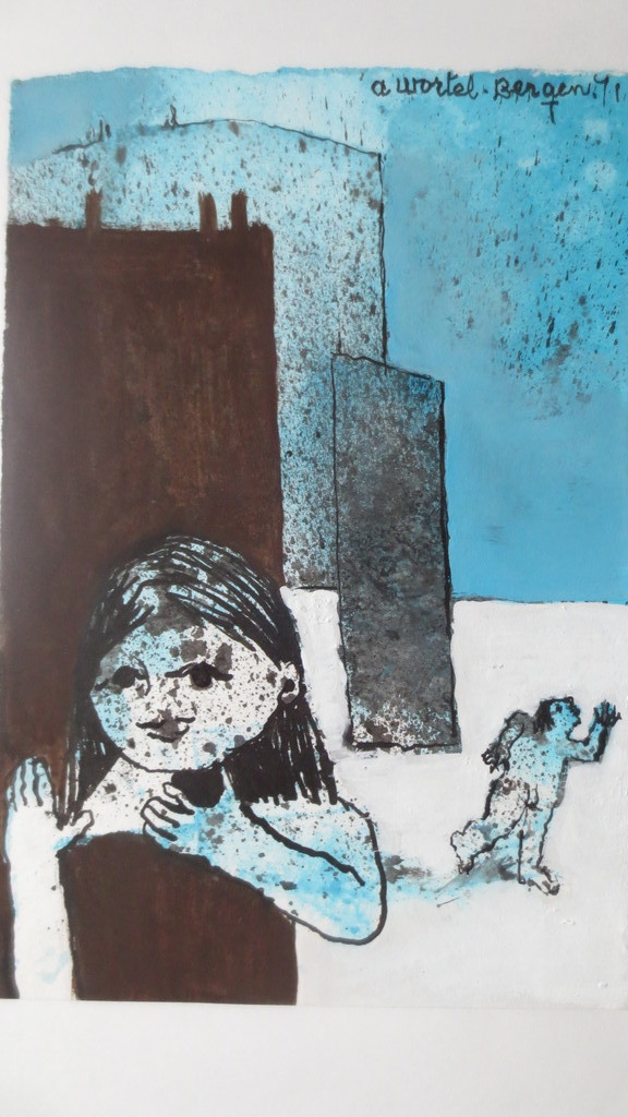 ANS WORTEL  GOUACHE   kopen? Bied vanaf 75!