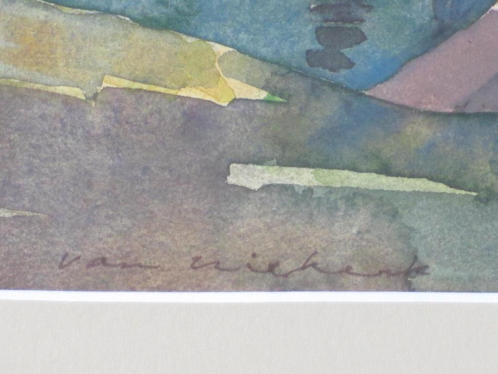 Carl C.van Niekerk, Kopermolen bij Epen, Aquarel 1926 kopen? Bied vanaf 25!