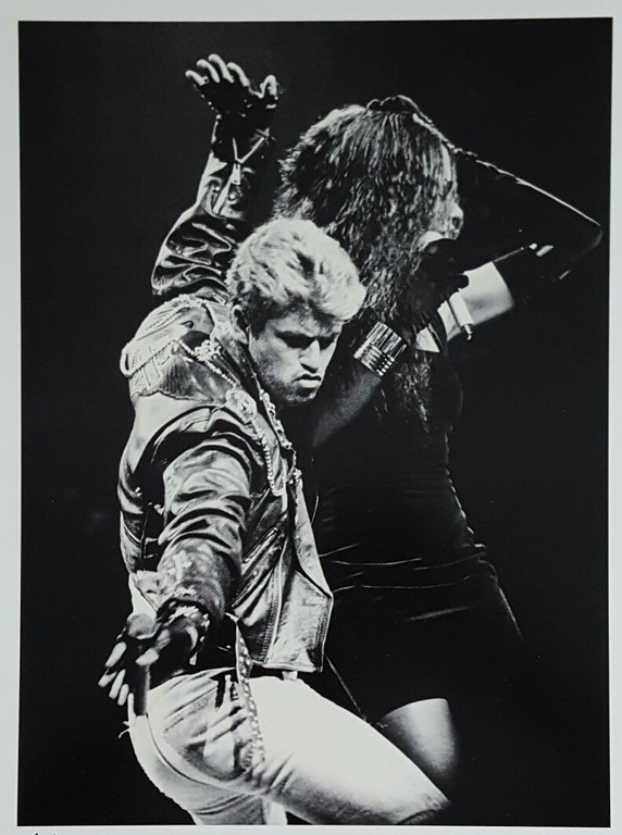 Rob Verhorst, gesigneerde foto, George Michael kopen? Bied vanaf 50!