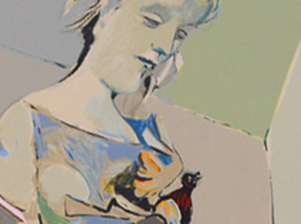 Lino Dinetto - Vrouw met kind - prachtige litho  kopen? Bied vanaf 45!