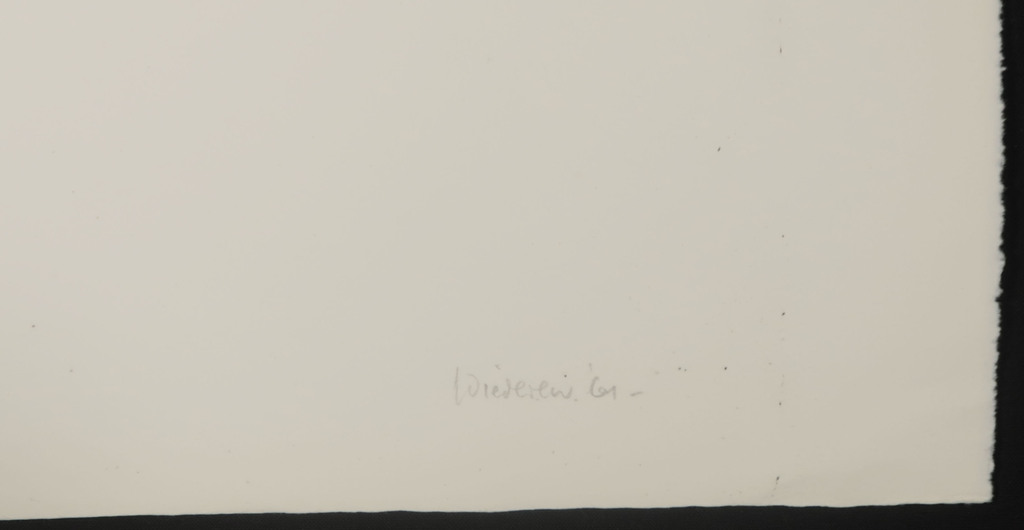 Jef Diederen: Litho, Z.T. zwart kopen? Bied vanaf 35!