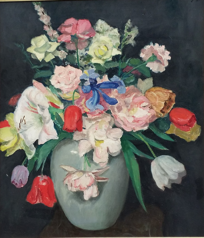 Bart Peizel (1887- 1974) - Bloemstilleven verkocht voor € 450!