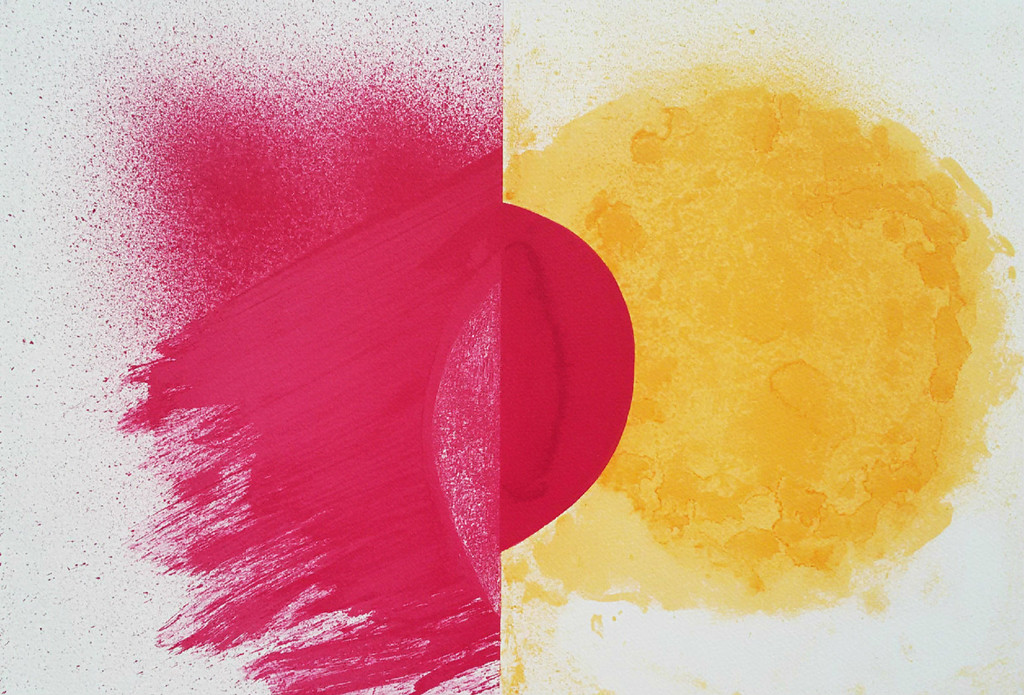 Jean Bazaine - Soleil rouge, soleil jaune, litho verkocht voor € 125!