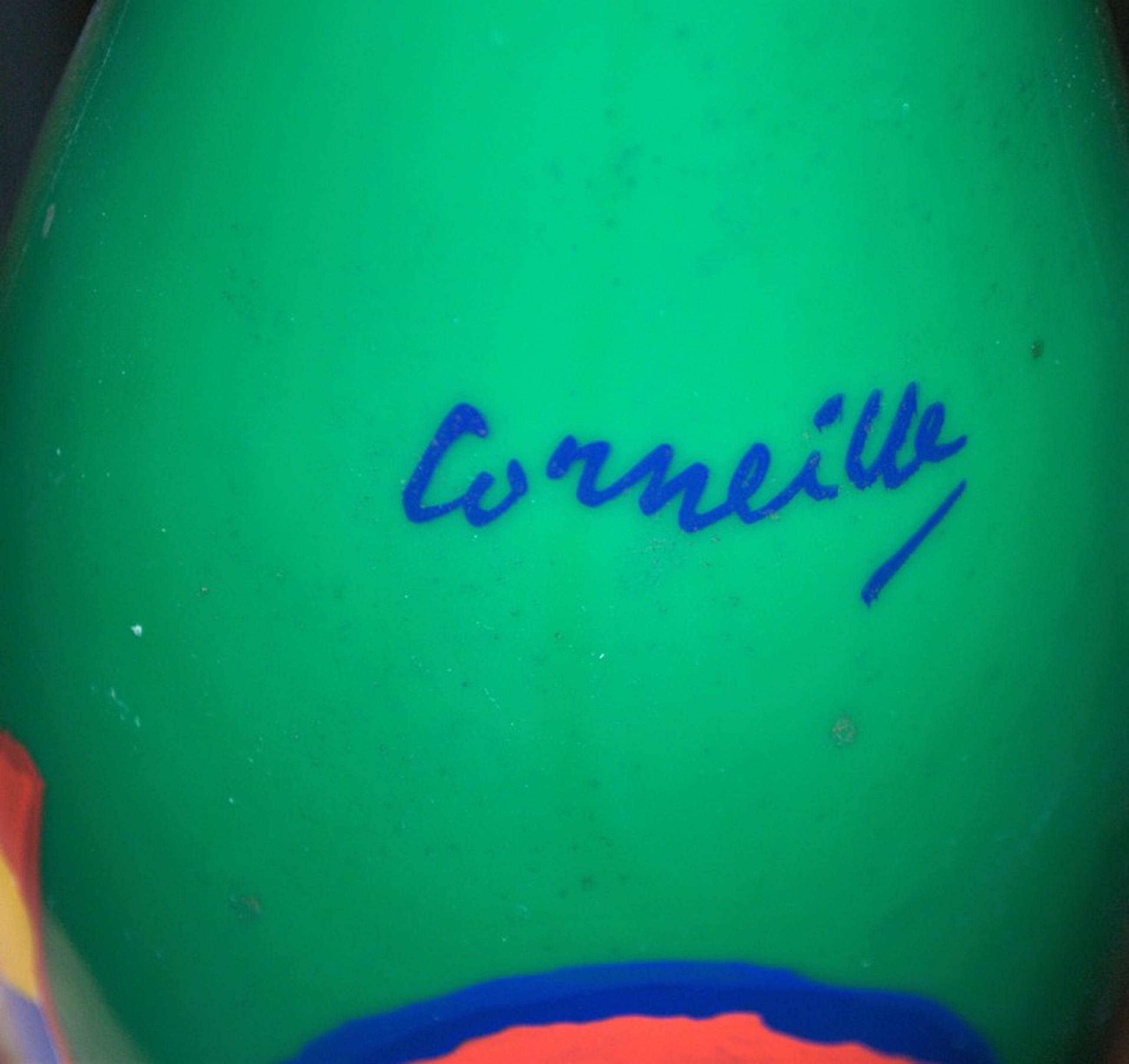 Corneille - Corneille - champagnefles Taittinger Collection 1990 
