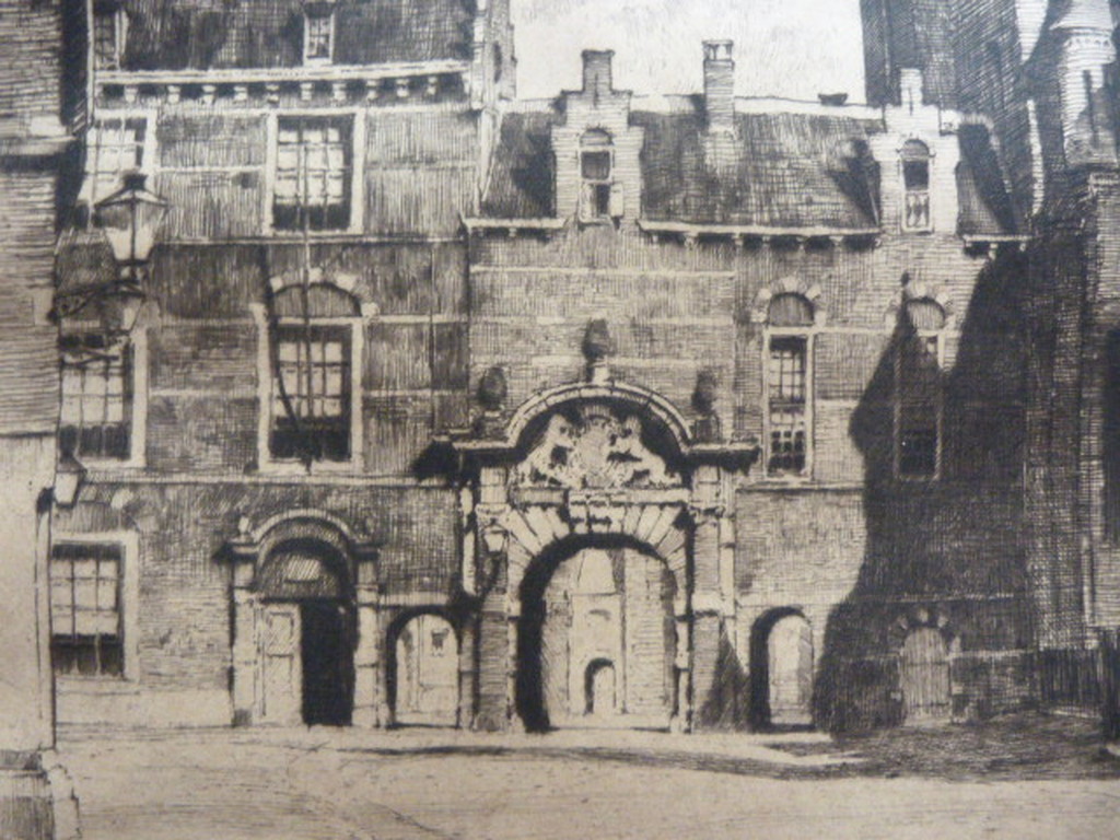 H.E. Roodenburg - Binnenhof te Den Haag. kopen? Bied vanaf 1!