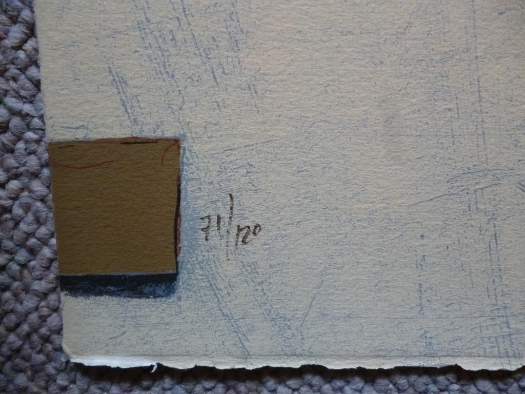 Cole Morgan - kleurenlitho - Compositie kopen? Bied vanaf 225!