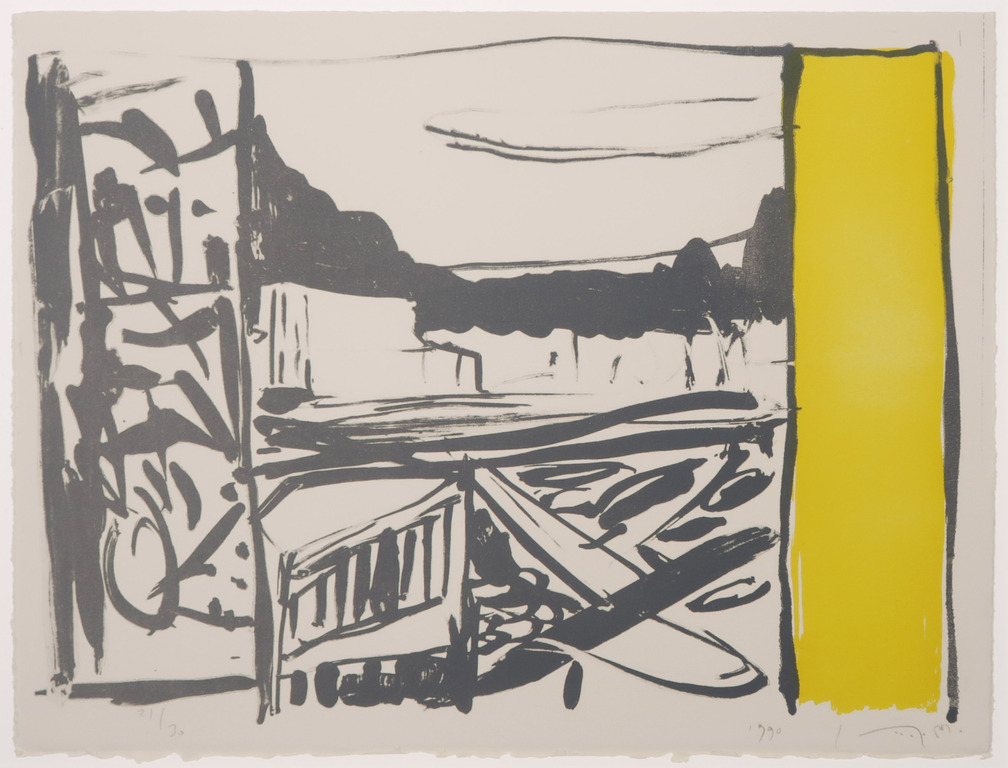 Jan van der Pol: Litho, Zonder titel verkocht voor € 59!