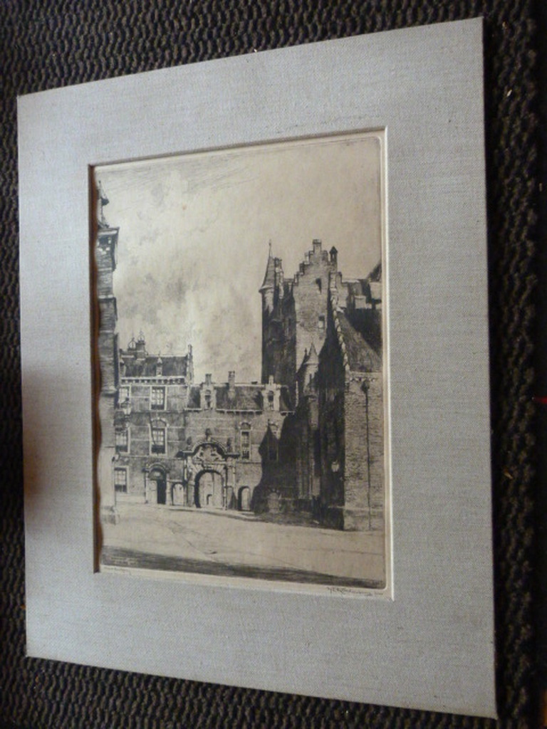 H.E. Roodenburg - Binnenhof te Den Haag. kopen? Bied vanaf 1!