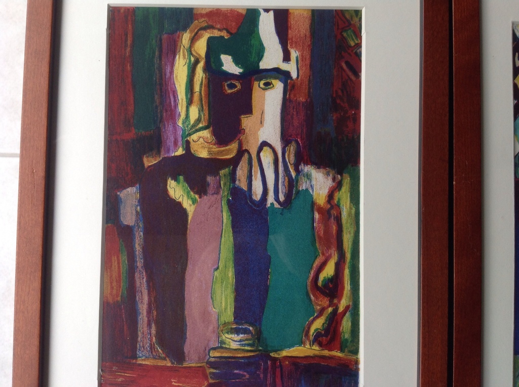 L.Favre: kleurenlitho, Arlequins 1948 , 43/150 kopen? Bied vanaf 140!