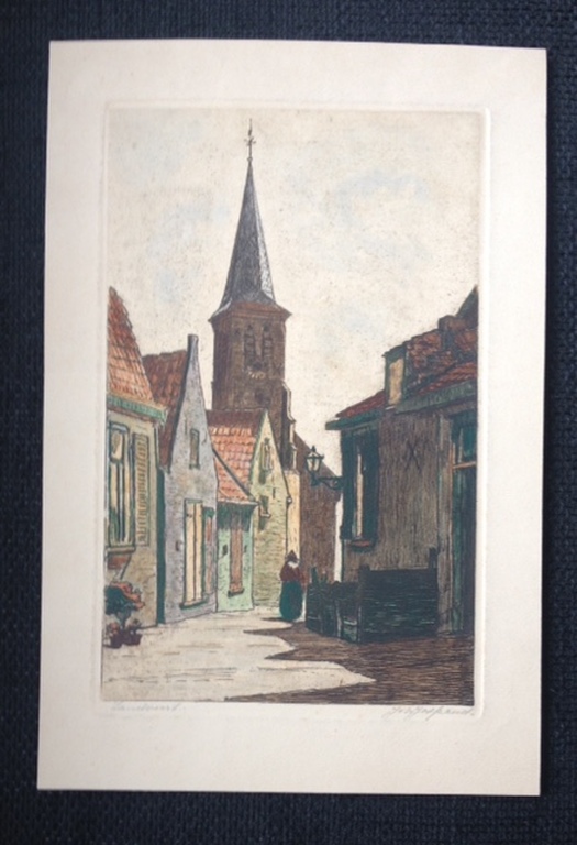 Johannes Josseaud kleurets Zandvoort. kopen? Bied vanaf 35!