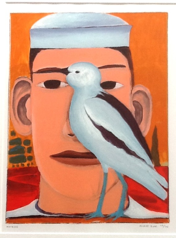 Jeroen Allart, Zeefdruk, Matroos, MET LIJST(momenteel werk op de KUNSTRAI) kopen? Bied vanaf 75!