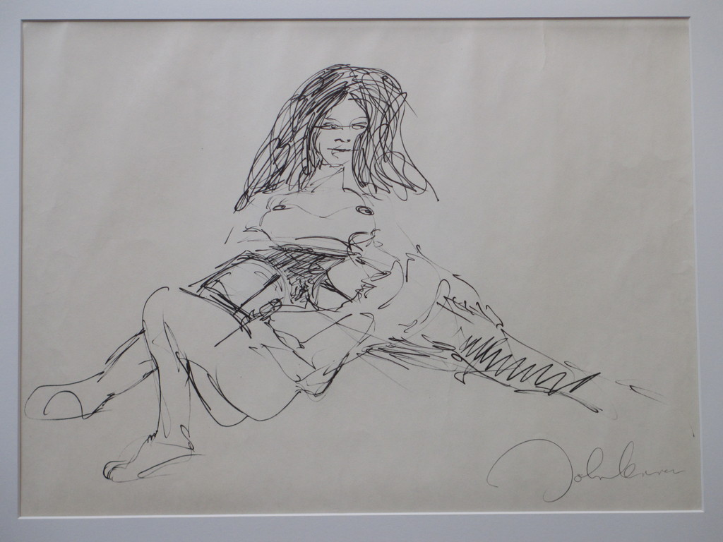 John Lennon, John&Yoko in bed, Lithogafische prent verkocht voor € 50!