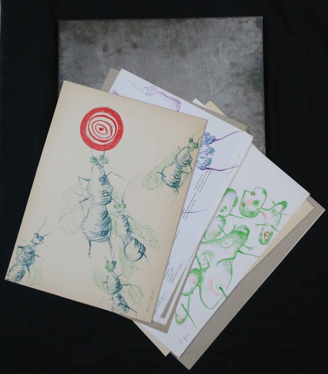 Alain Teister: 10x litho, Processies + 10 teksten van Remco Campert verkocht voor € 50!
