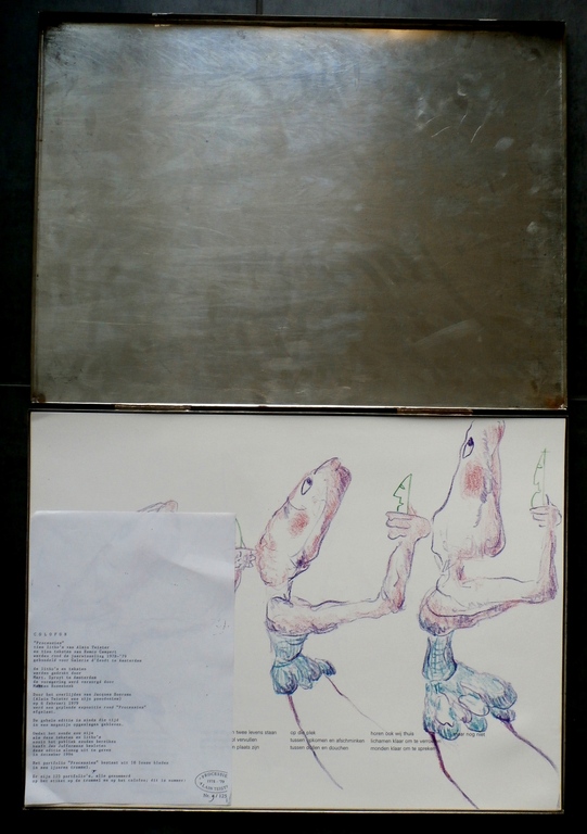 Alain Teister - 10 litho's met 10 teksten van Remco Campert - 1978/1979 verkocht voor € 60!