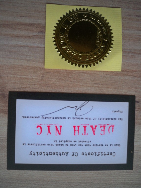 Death NYC - Coca cola spray - XL - artist proof  kopen? Bied vanaf 1!