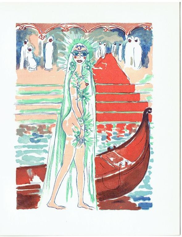 Kees van Dongen-6 Gravures (Les Femmes) uit Le Livre des Mille et Une Nuits  kopen? Bied vanaf 150!
