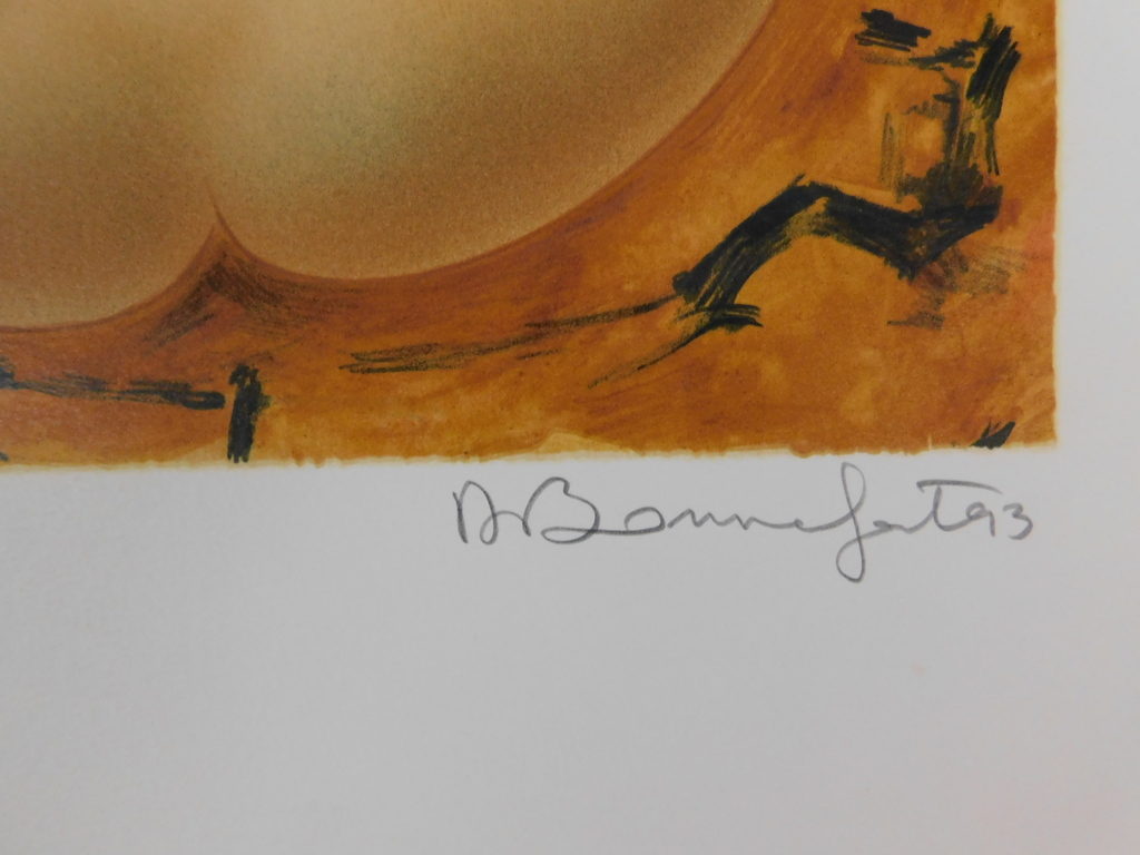 Alain Bonnefoit - Kleurenlitho - Suite Nus: Cheveux Rouge kopen? Bied vanaf 40!
