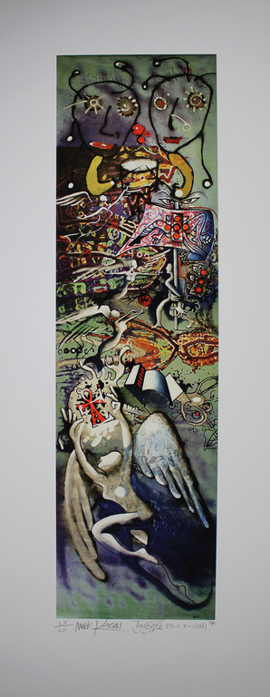 MARK&PAUL KOSTABI & TONI ESPOSITO Gr Giclee TEMPTATION 3xHandgesigneerd verkocht voor € 95!